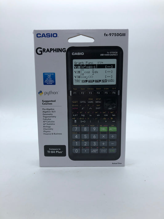 New Casio FX-9750GIII Calculator