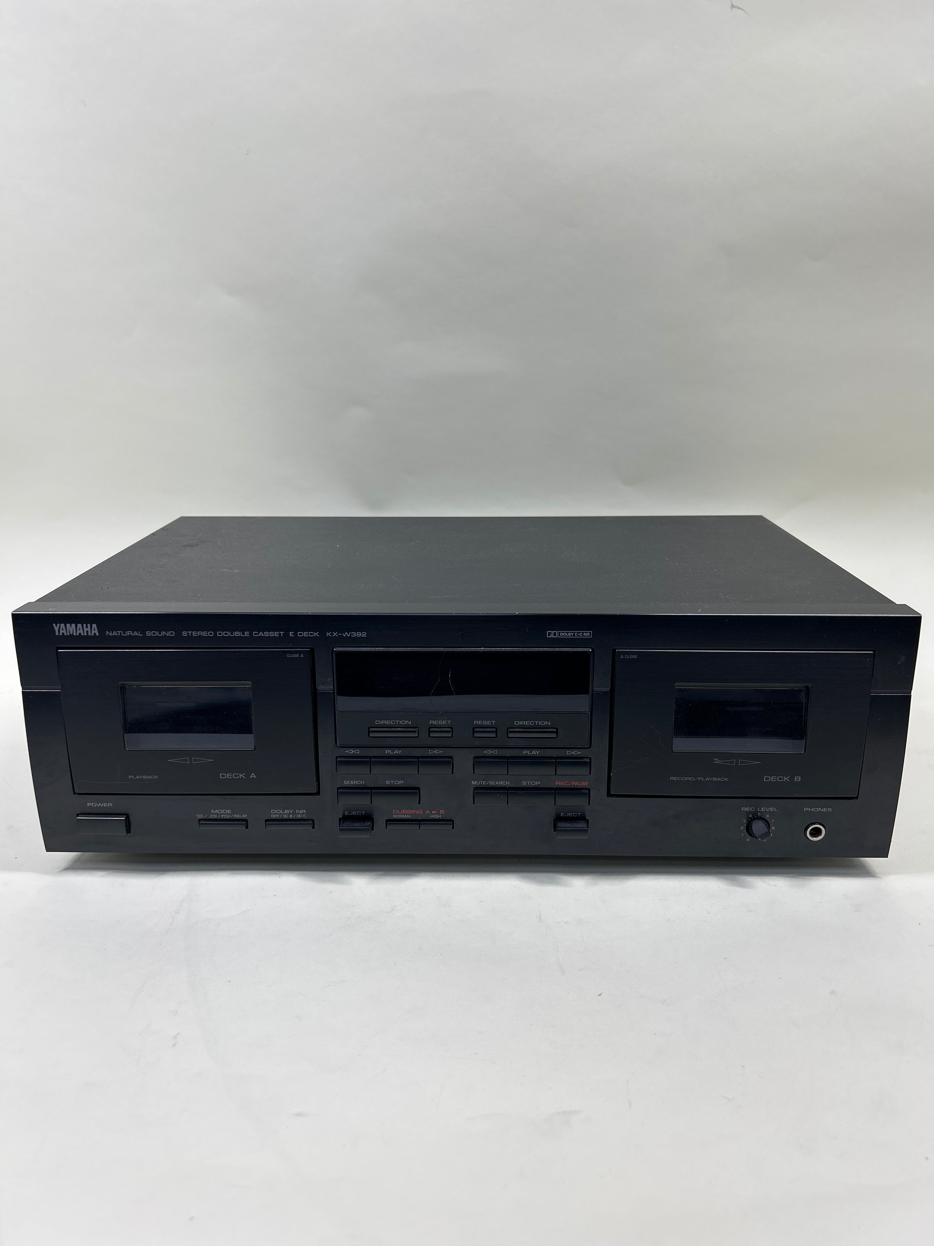 Yamaha Natural Sound Stereo Double Cassette Deck Double Cassette Deck ...