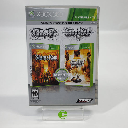 Saints Row Double Pack (Microsoft Xbox 360, 2010)