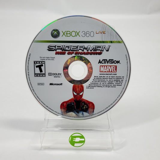 Spiderman Web of Shadows (Microsoft Xbox 360, 2008)