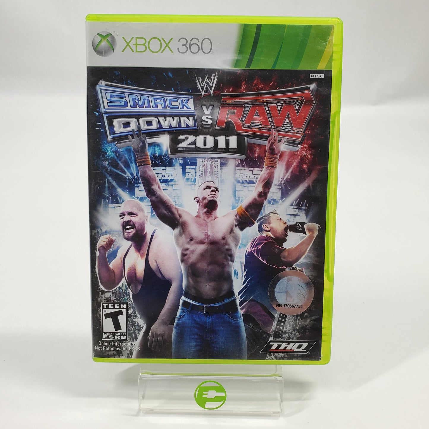 WWE Smackdown vs. Raw 2011 (Microsoft Xbox 360, 2010)