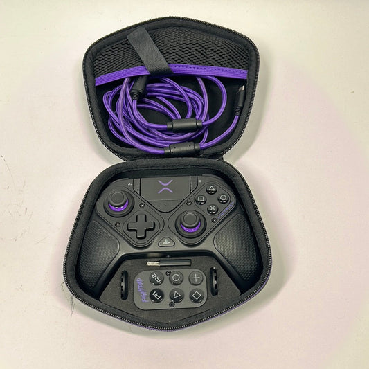 Broken PDP Victrix PRO BFG Black/Purple 052-002-BK For Playstation 5