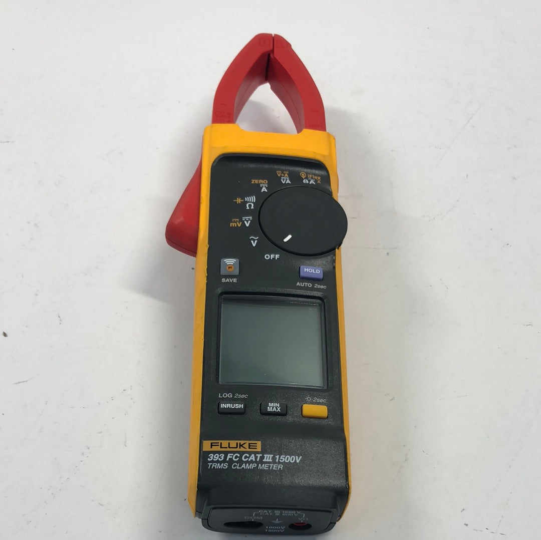 Fluke 393 FC CAT 3 1500V True-rms Clamp Reader – PayMore Worcester