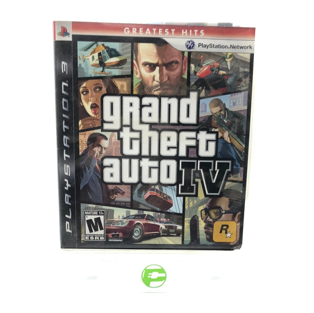 Grand Theft Auto Iv With Map Sony Playstation 3 Ps3 2008 – Paymore 