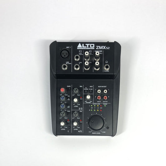 ALTO ZMX52 5 Channel Mixer