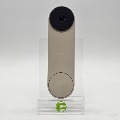 Google Nest Doorbell 2nd Gen (Battery) Smart Doorbell Linen GWX3T