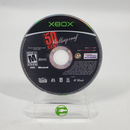 50 Cent Bulletproof (Microsoft Xbox, 2005) Disc Only